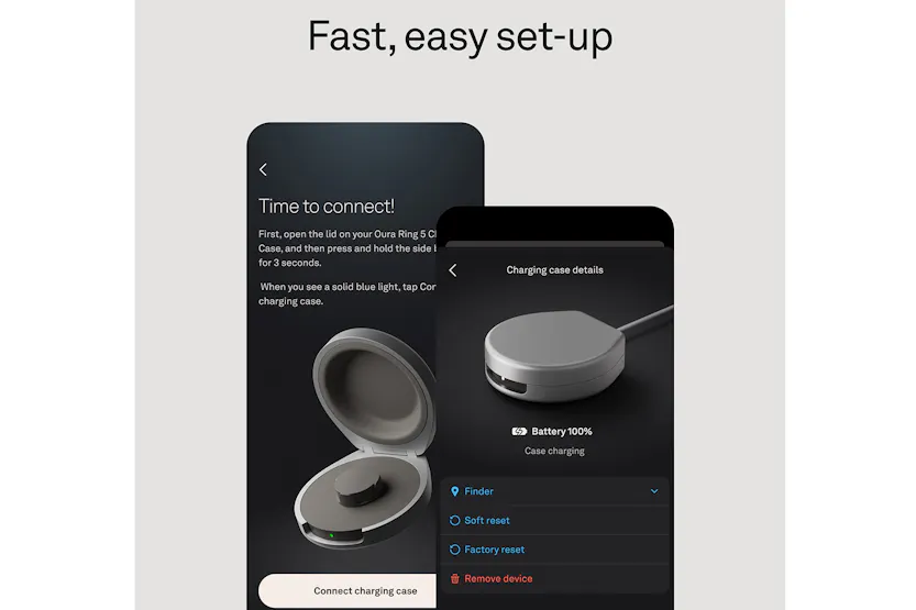 Oura Ring 5 Charging Case | Size 7 Oura Ring 5 Charging Case | Size 7