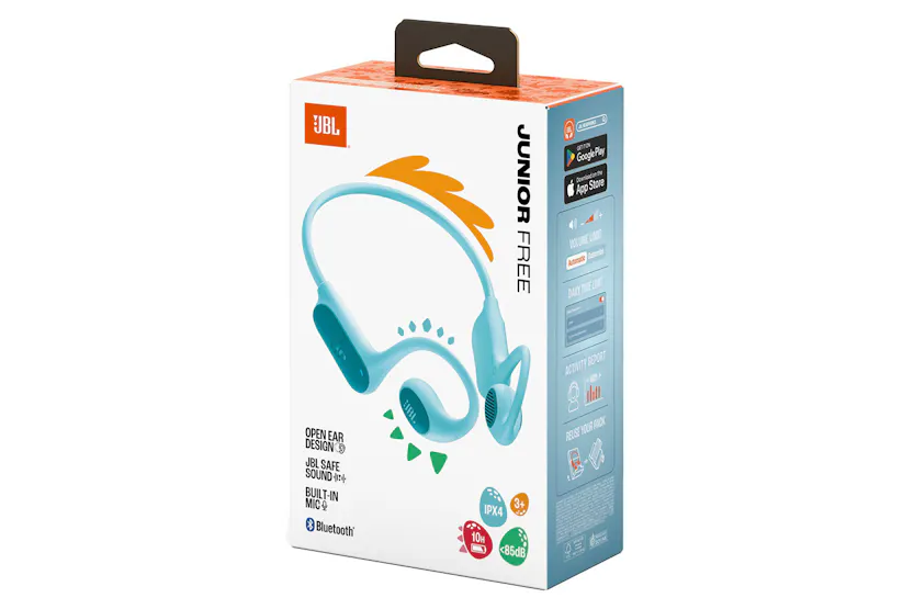 JBL Junior Free Open-Ear Wireless Kids Headphones | Teal JBL Junior Free Open-Ear Wireless Kids Headphones | Teal