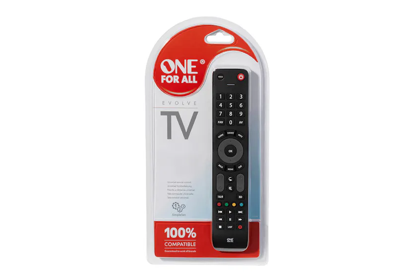 One For All Evolve Universal Remote Control | URC7115 One For All Evolve Universal Remote Control | URC7115