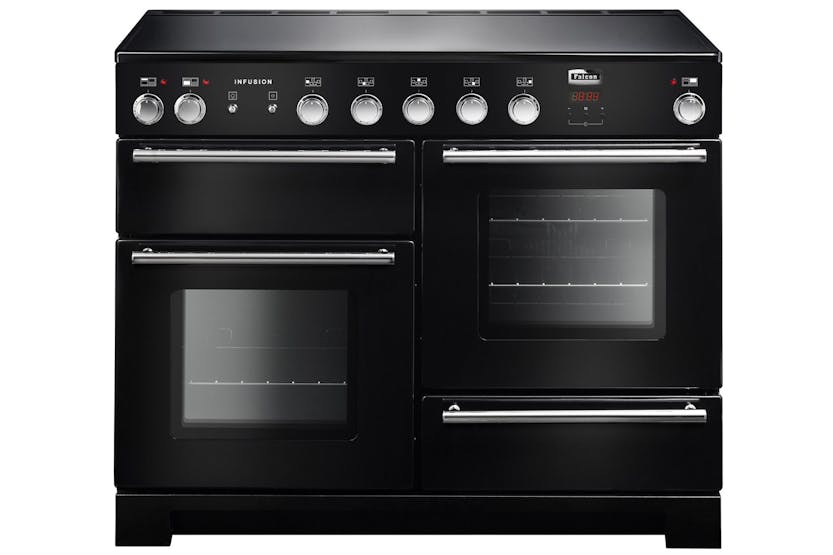 Rangemaster Infusion 110cm Electric Range Cooker | INF110EIBL/ | Black Rangemaster Infusion 110cm Electric Range Cooker | INF110EIBL/ | Black