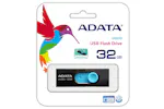 ADATA UV220 USB Flash Drive | 32GB | Black/Blue ADATA UV220 USB Flash Drive | 32GB | Black/Blue