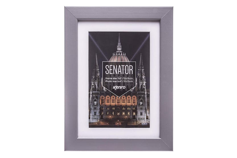 Kenro Senator Grey Photo Frame | 12X16/12X10" Kenro Senator Grey Photo Frame | 12X16/12X10"
