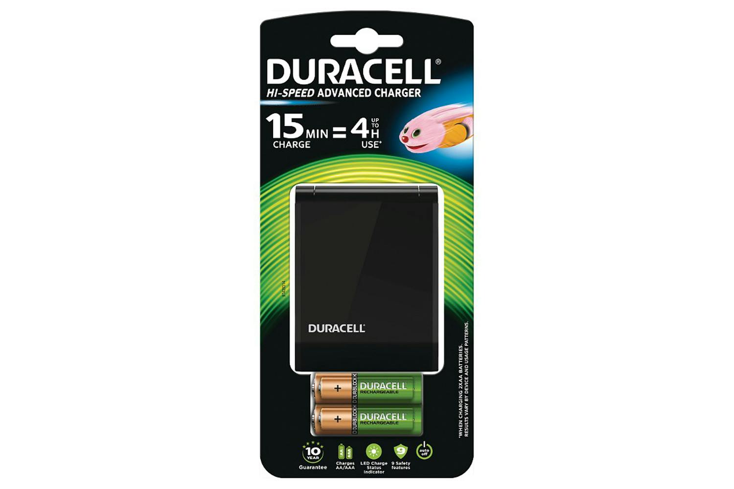 Duracell Duracell Adv Charger + 2 x AA/AAA Cells