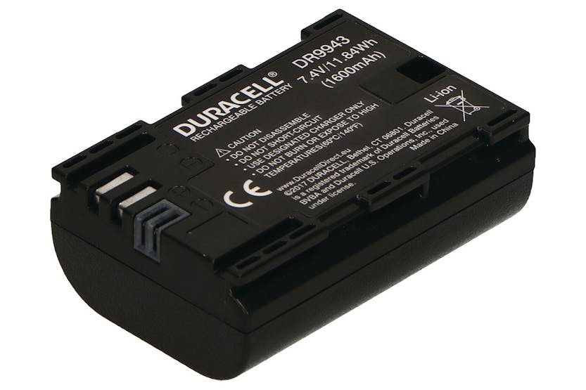 Duracell Camera Battery 7.4V 1600mAh Duracell Camera Battery 7.4V 1600mAh