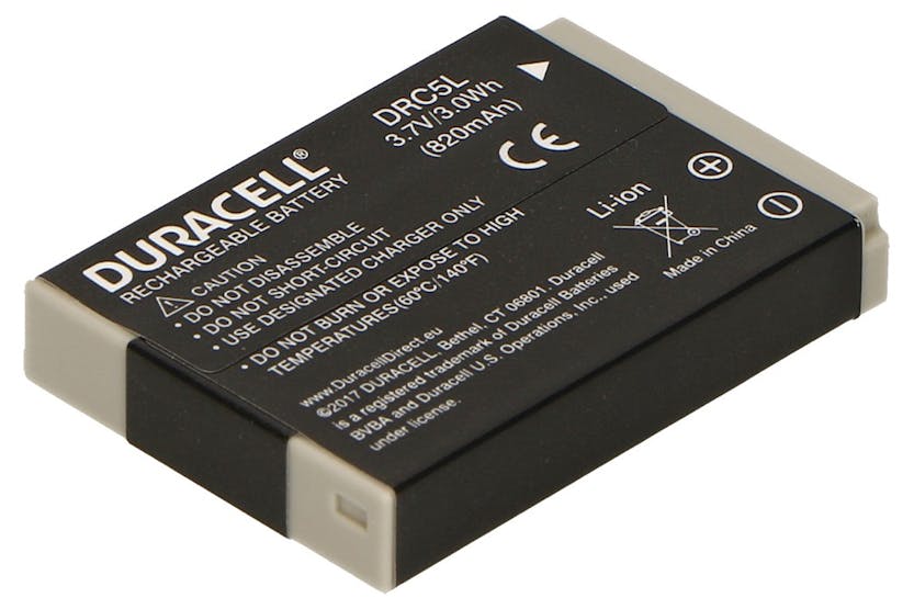 Duracell Digital Camera Battery 3.7V 820mAh Duracell Digital Camera Battery 3.7V 820mAh