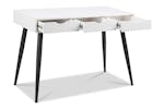 Bea Desk | White | Black Legs Bea Desk | White | Black Legs