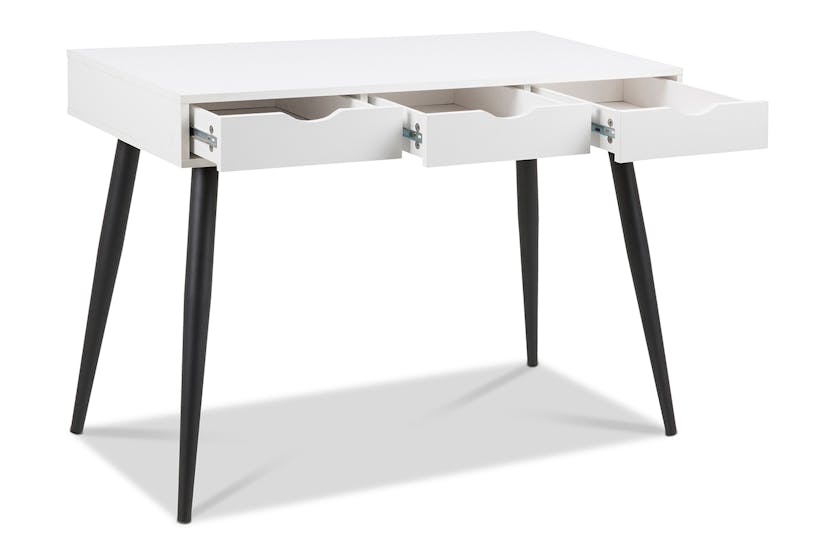 Bea Desk | White | Black Legs Bea Desk | White | Black Legs
