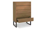 Alexis Chest Of Drawer | 5 Drawer | Ash/Charcoal Alexis Chest Of Drawer | 5 Drawer | Ash/Charcoal