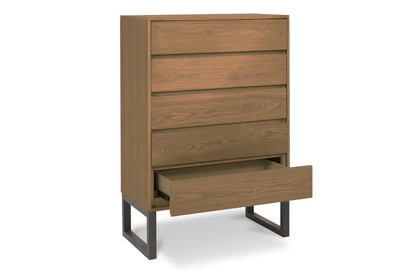 Alexis Chest Of Drawer | 5 Drawer | Ash/Charcoal Alexis Chest Of Drawer | 5 Drawer | Ash/Charcoal