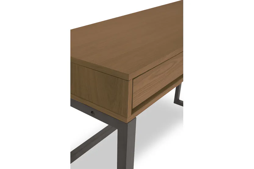Alexis Desk | 2 Drawer | Ash/Charcoal Alexis Desk | 2 Drawer | Ash/Charcoal