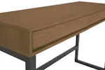 Alexis Desk | 2 Drawer | Ash/Charcoal Alexis Desk | 2 Drawer | Ash/Charcoal