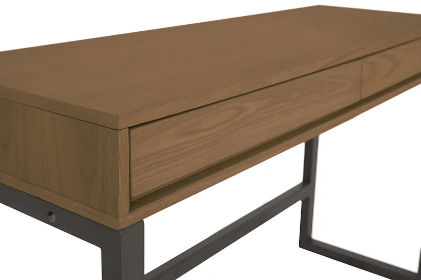 Alexis Desk | 2 Drawer | Ash/Charcoal Alexis Desk | 2 Drawer | Ash/Charcoal