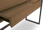 Alexis Desk | 2 Drawer | Ash/Charcoal Alexis Desk | 2 Drawer | Ash/Charcoal