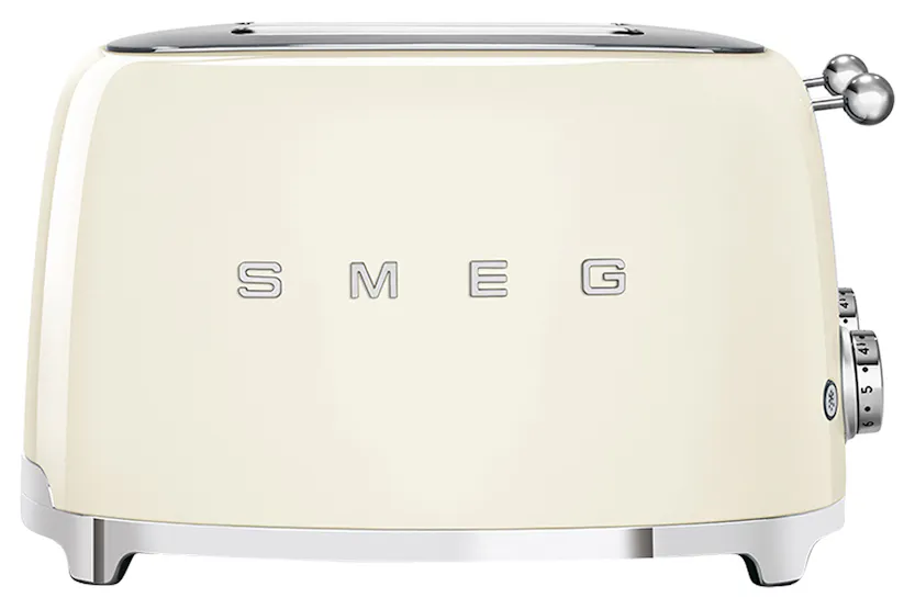 Smeg 50's Retro Style Aesthetic 4 Slice Toaster | TSF03CRUK | Cream Smeg 50's Retro Style Aesthetic 4 Slice Toaster | TSF03CRUK | Cream