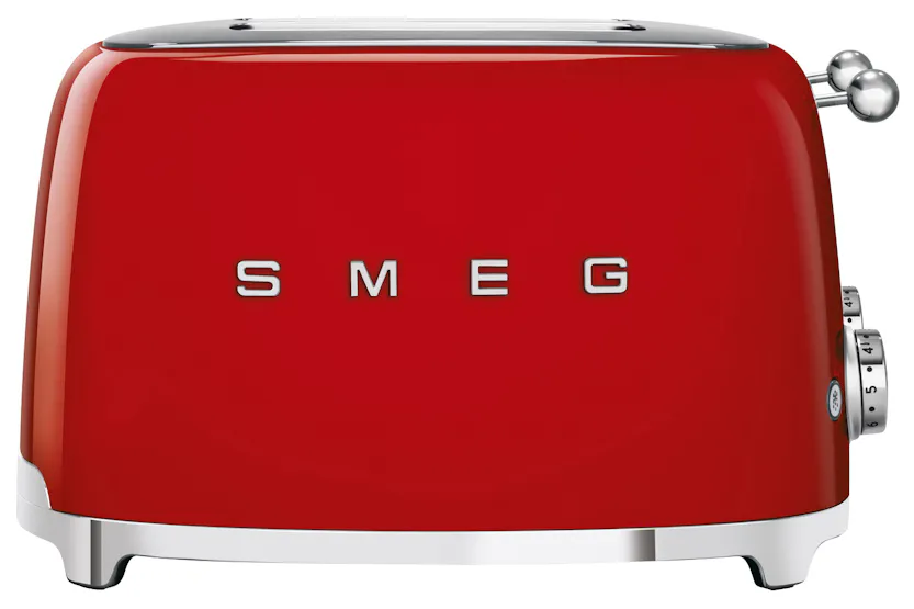 Smeg 50's Retro Style Aesthetic 4 Slice Toaster | TSF03RDUK | Red Smeg 50's Retro Style Aesthetic 4 Slice Toaster | TSF03RDUK | Red