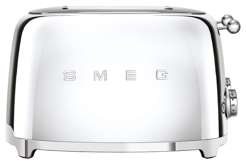 Smeg 50's Retro Style 4 Slice Toaster | TSF03SSUK | Chrome Smeg 50's Retro Style 4 Slice Toaster | TSF03SSUK | Chrome