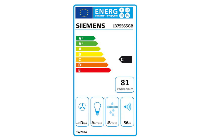 Siemens iQ300 75cm Canopy Hood | LB75565GB Siemens iQ300 75cm Canopy Hood | LB75565GB