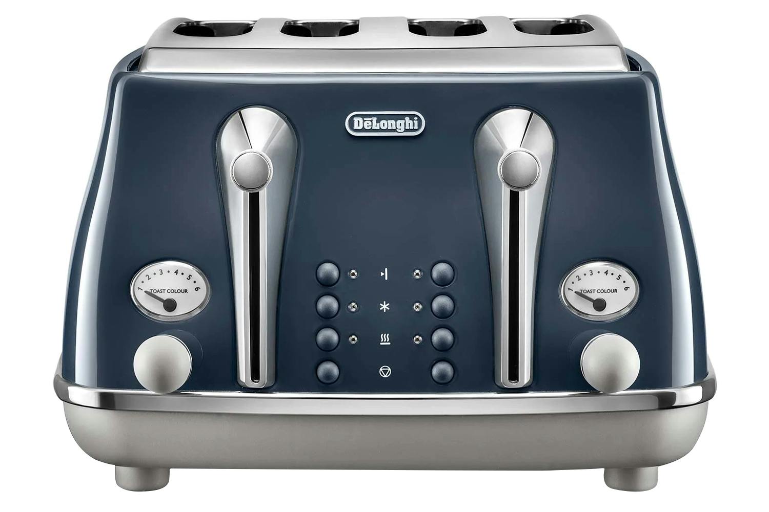Delonghi Icona Capitals 4 Slice Toaster | Blue