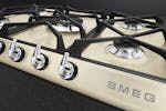 Smeg 70cm Victoria Aesthetic Built-in Gas Hob | SR975PGH | Cream Smeg 70cm Victoria Aesthetic Built-in Gas Hob | SR975PGH | Cream