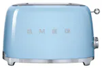 Smeg 50's Retro Style Aesthetic 2 Slice Toaster | TSF01PBUK | Pastel Blue Smeg 50's Retro Style Aesthetic 2 Slice Toaster | TSF01PBUK | Pastel Blue