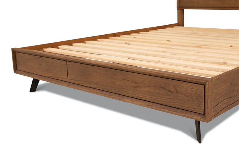 Hamilton Bed Frame | King | 5ft | Aged Oak Veneer Hamilton Bed Frame | King | 5ft | Aged Oak Veneer