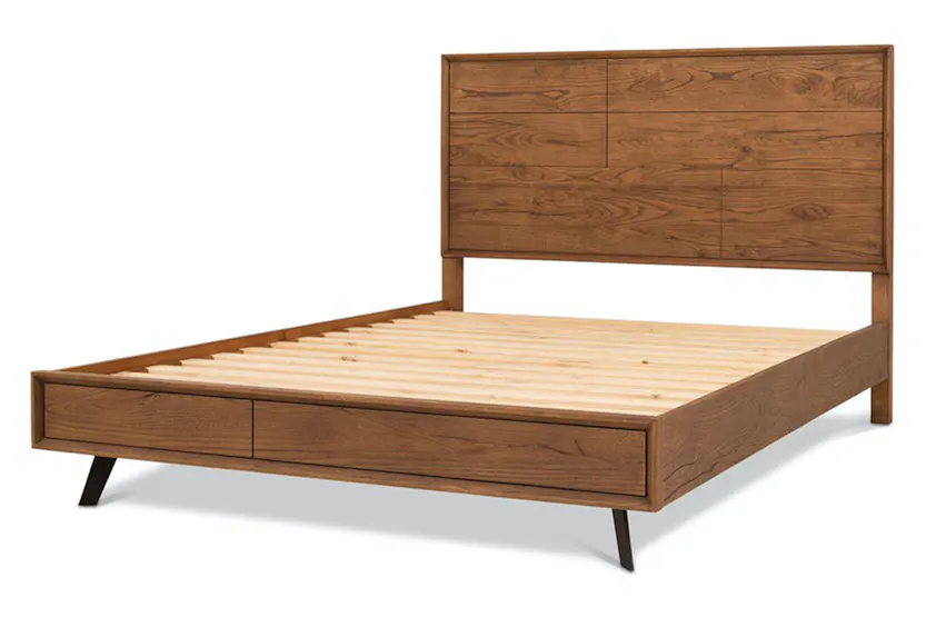 Hamilton Bed Frame | King | 5ft | Aged Oak Veneer Hamilton Bed Frame | King | 5ft | Aged Oak Veneer