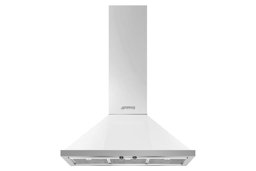 Smeg 90cm Chimney Hood | KPF9WH | White Smeg 90cm Chimney Hood | KPF9WH | White
