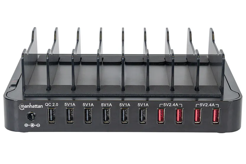 Manhattan 10-Port USB Charging Station Manhattan 10-Port USB Charging Station