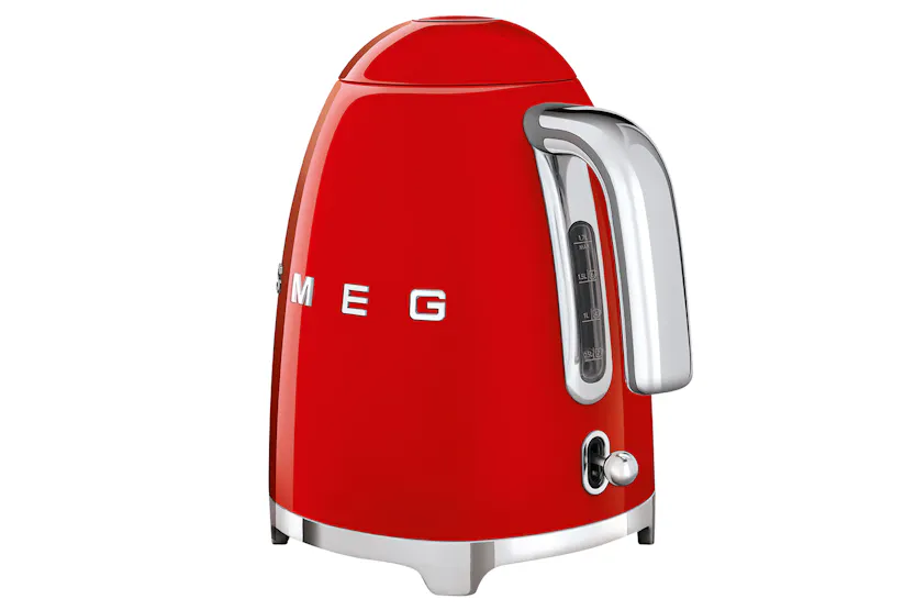 Smeg 1.7L 50's Style Kettle | KLF03RDUK | Red Smeg 1.7L 50's Style Kettle | KLF03RDUK | Red