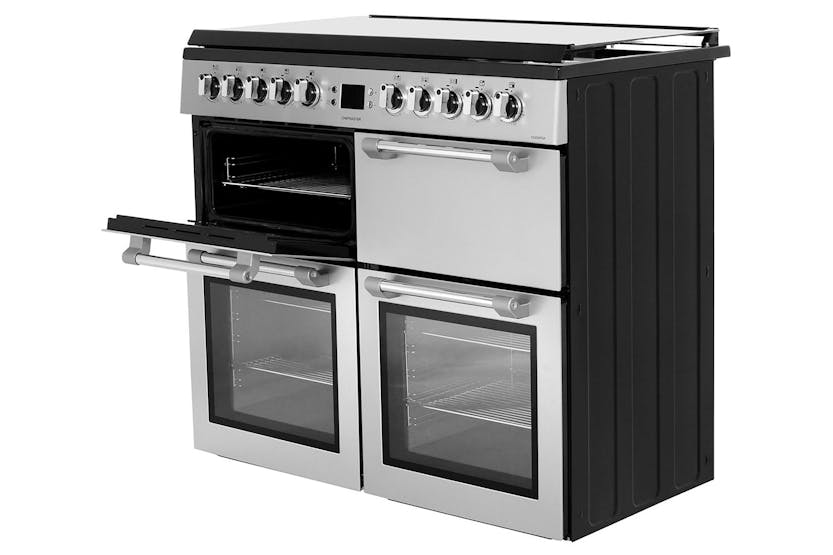 Leisure Chefmaster 100cm Dual Fuel Range Cooker | CC100F521K | Black Leisure Chefmaster 100cm Dual Fuel Range Cooker | CC100F521K | Black