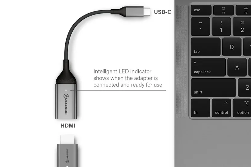 Alogic Ultra 15cm USB-C to HDMI Adapter Alogic Ultra 15cm USB-C to HDMI Adapter
