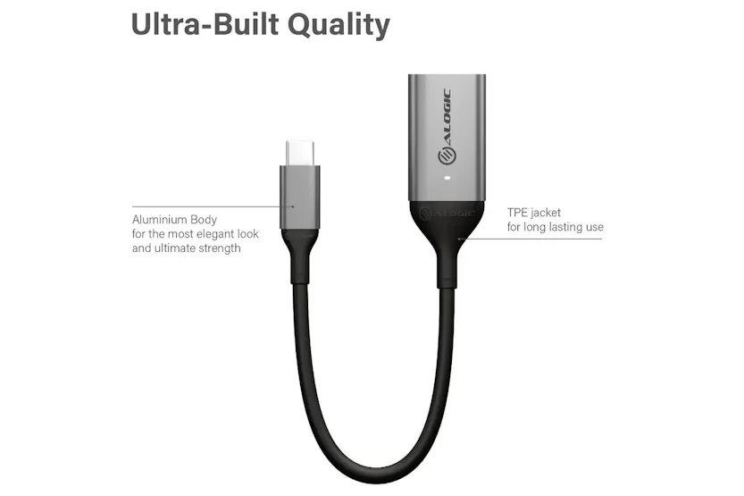 Alogic Ultra 15cm USB-C to HDMI Adapter Alogic Ultra 15cm USB-C to HDMI Adapter