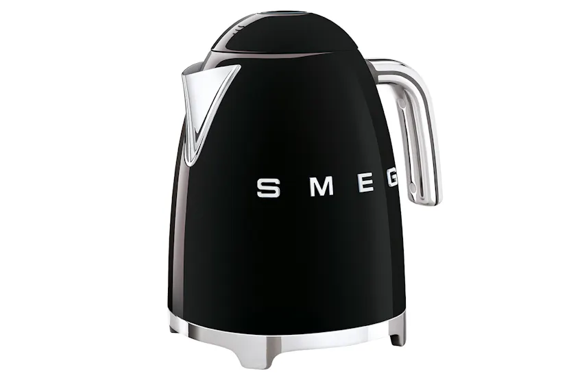 Smeg 1.7L 50's Retro Style Kettle | KLF03BLUK | Black Smeg 1.7L 50's Retro Style Kettle | KLF03BLUK | Black
