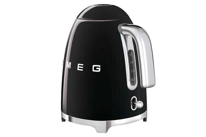Smeg 1.7L 50's Retro Style Kettle | KLF03BLUK | Black Smeg 1.7L 50's Retro Style Kettle | KLF03BLUK | Black