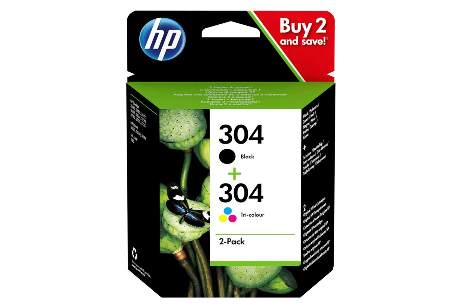 HP 304 Ink Cartridge | 2 Pack