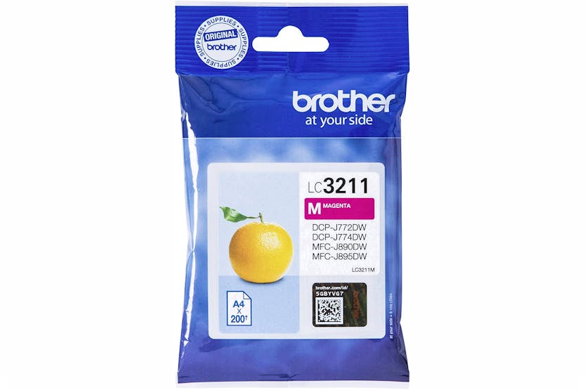 Brother LC3211M Genuine Ink Cartridge | Magenta