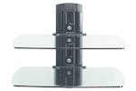 Sanus On-Wall AV Component Shelves | Black | VF3012-B1