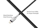 Cygnett Armoured Lightning USB-A Braided Cable | 1m Cygnett Armoured Lightning USB-A Braided Cable | 1m