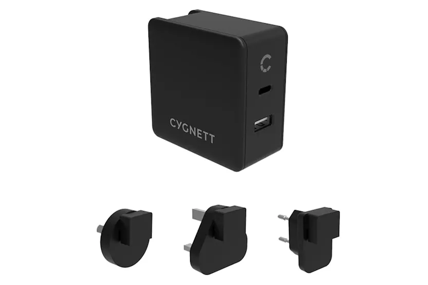 Cygnett Dual USB-C & USB-A PD Travel Wall Charger Cygnett Dual USB-C & USB-A PD Travel Wall Charger