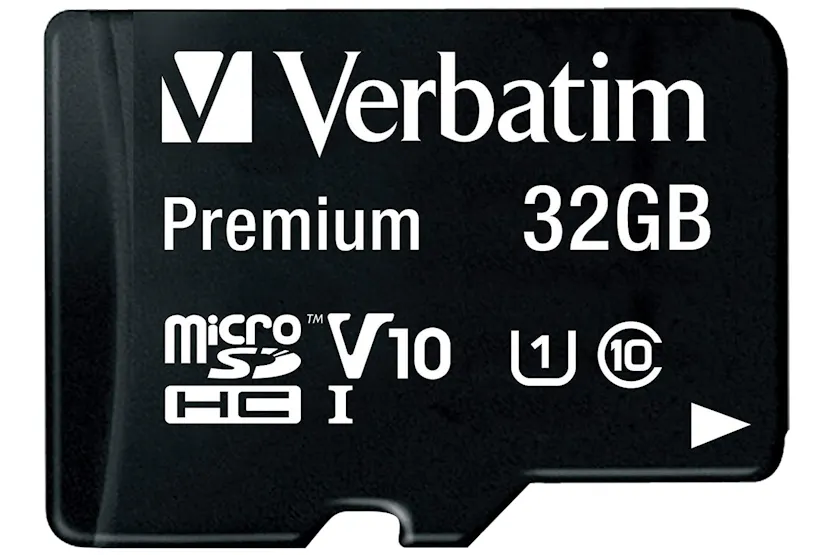 Verbatim Premium Micro SDHC Memory Card with Adapter | 32GB Verbatim Premium Micro SDHC Memory Card with Adapter | 32GB