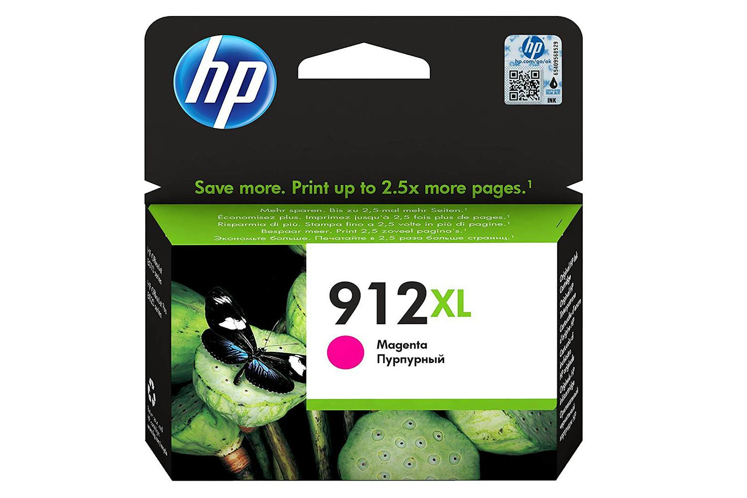 HP 912XL High Yield Original Ink Cartridge | Magenta