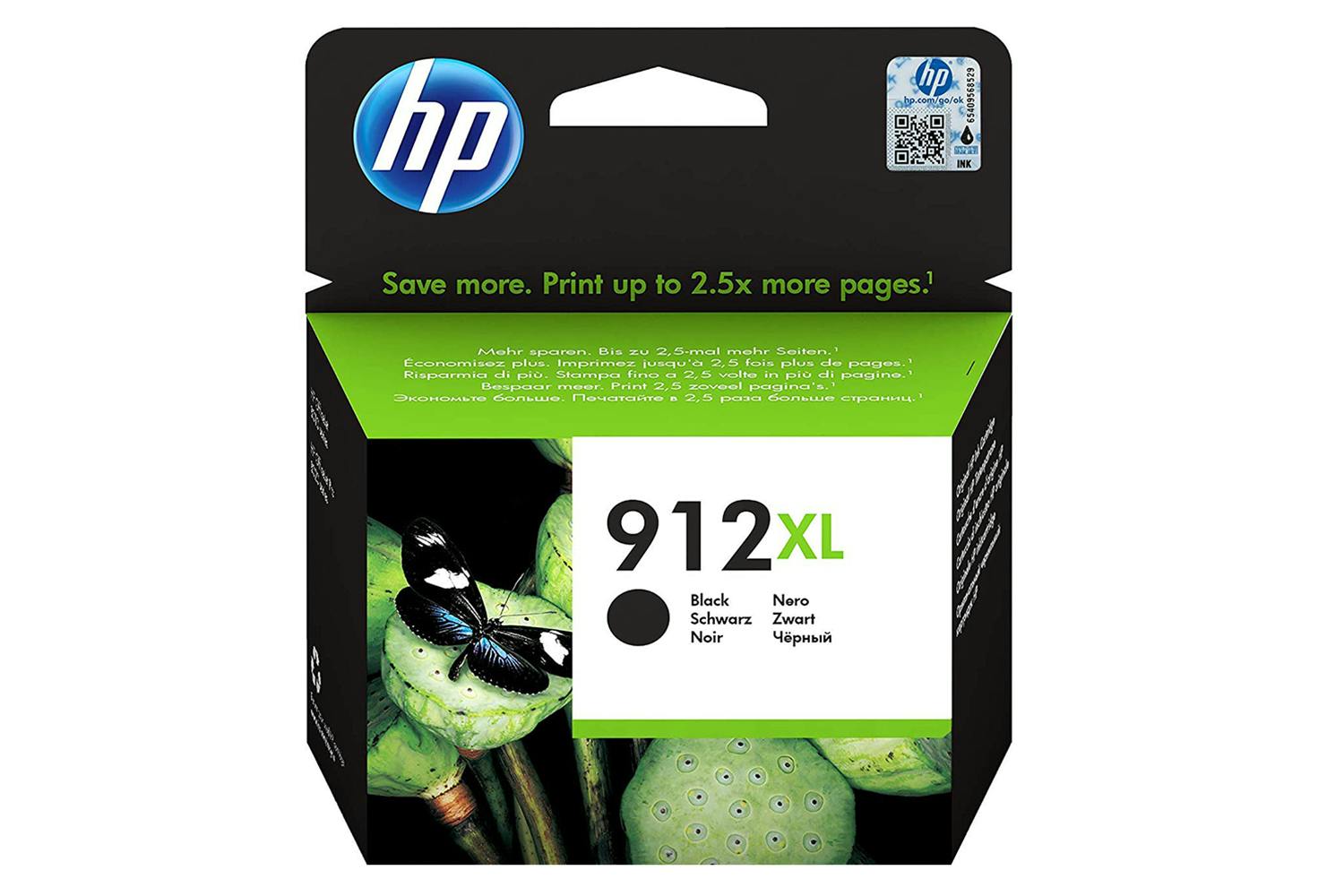 HP 912XL High Yield Original Ink Cartridge | Black