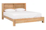 Coolmore Storage Headboard Bed Frame | Double | 4ft6 | Natural Coolmore Storage Headboard Bed Frame | Double | 4ft6 | Natural