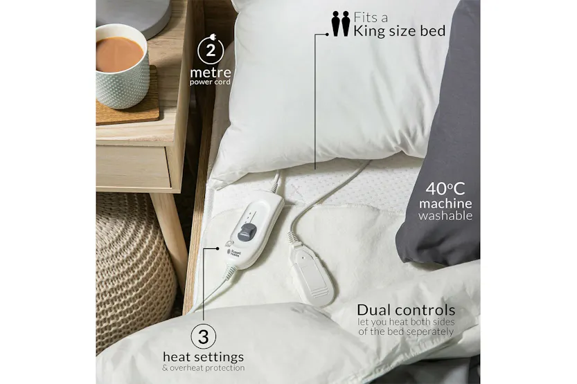 Russell Hobbs King Electric Underblanket | RHEKB6003 Russell Hobbs King Electric Underblanket | RHEKB6003