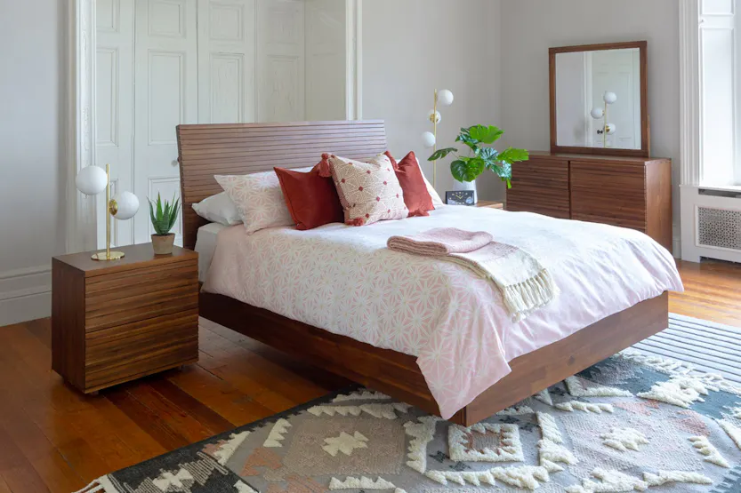 Mooring Bedside Table | 2 Drawer | Natural Mooring Bedside Table | 2 Drawer | Natural
