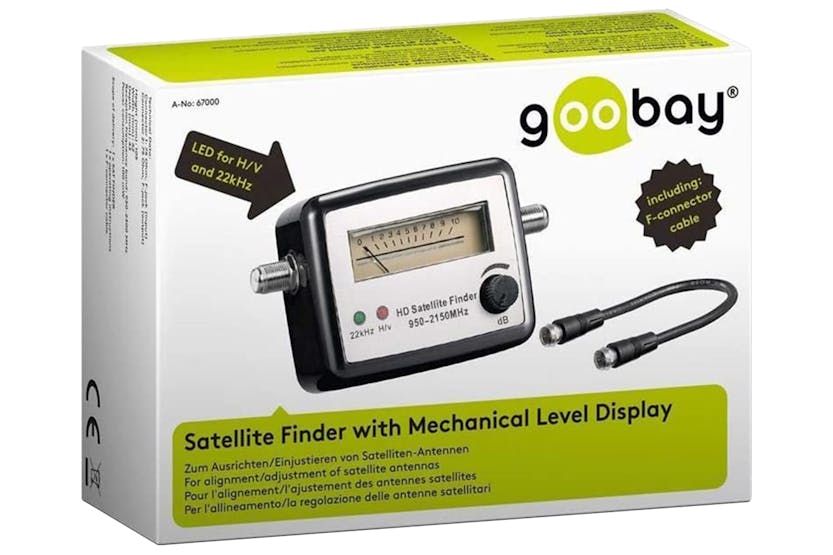 Goobay Satellite Finder with Meachanical Display Goobay Satellite Finder with Meachanical Display