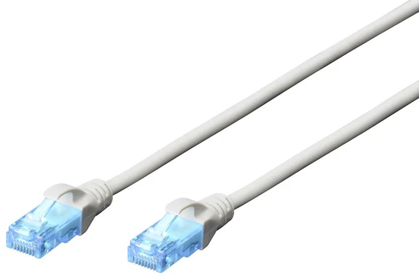 Digitus 20m CAT 5e U/UTP RJ45 Network Cable | Grey Digitus 20m CAT 5e U/UTP RJ45 Network Cable | Grey