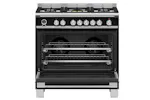 Fisher & Paykel 90cm Dual Fuel Range Cooker | OR90SCG6B1 | Black Fisher & Paykel 90cm Dual Fuel Range Cooker | OR90SCG6B1 | Black