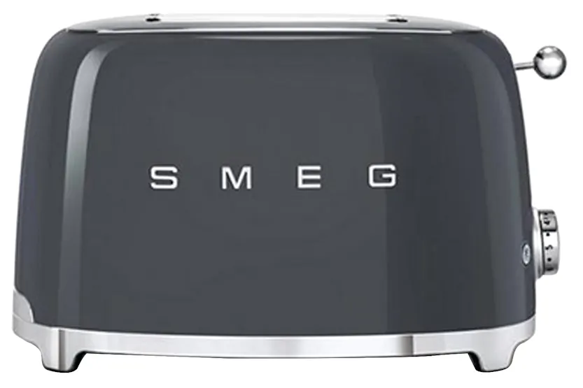 Smeg 50's Retro Style Aesthetic 2 Slice Toaster | TSF01GRUK | Slate Grey Smeg 50's Retro Style Aesthetic 2 Slice Toaster | TSF01GRUK | Slate Grey