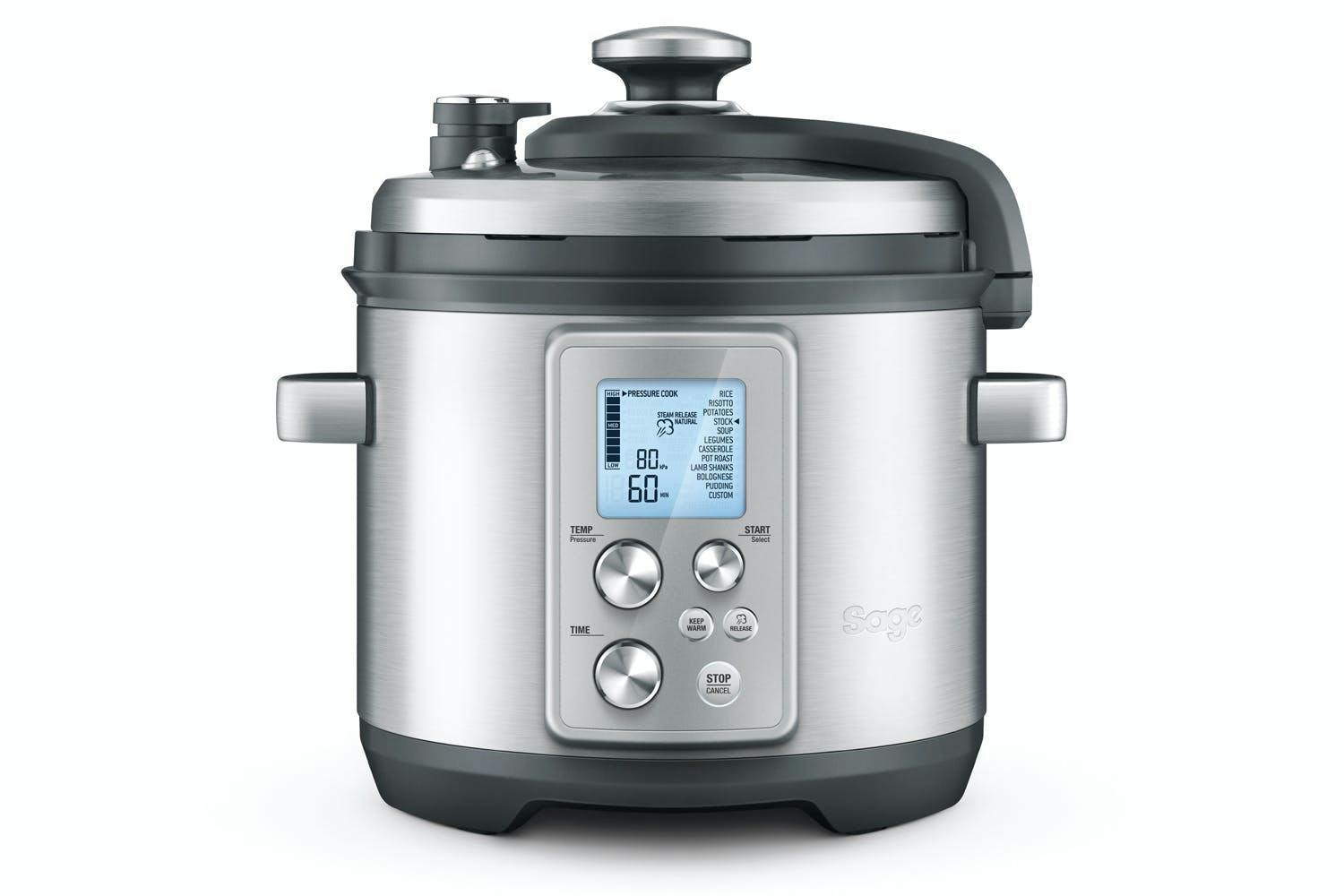 Sage The Fast Slow Pro Pressure Cooker | BPR700BSS | Brushed Stainless Steel